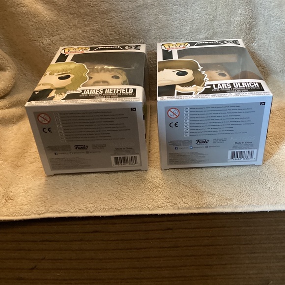 Funko Pop Rocks … Metallica set of 4 … NIB - Picture 6 of 11
